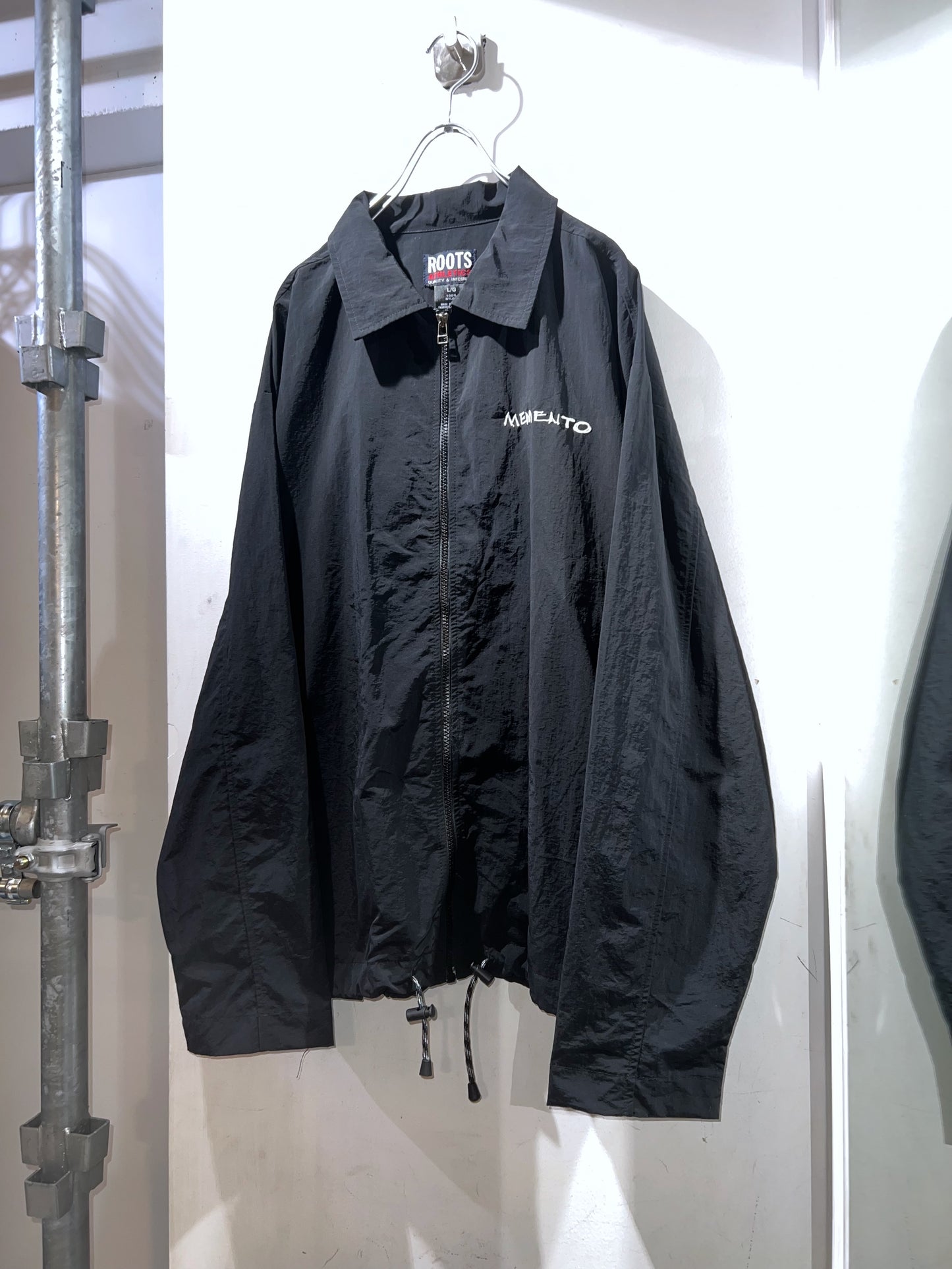 90s Roots Athletics MEMENTO Nylon Jacket