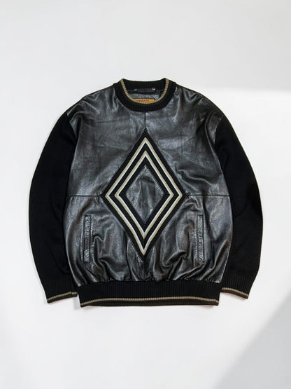 Vintage Maxini Leather Combi Knit