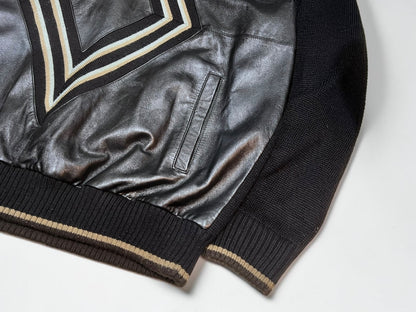 Vintage Maxini Leather Combi Knit