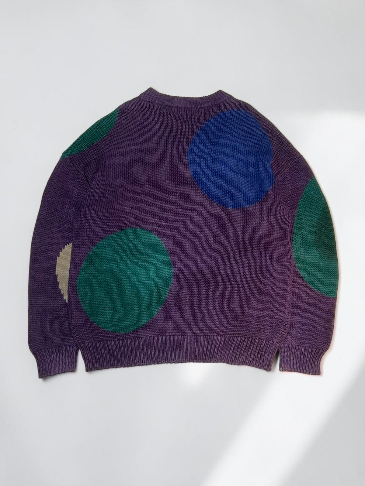 90s STRUCTURE Ramie-Cotton Knit Sweater