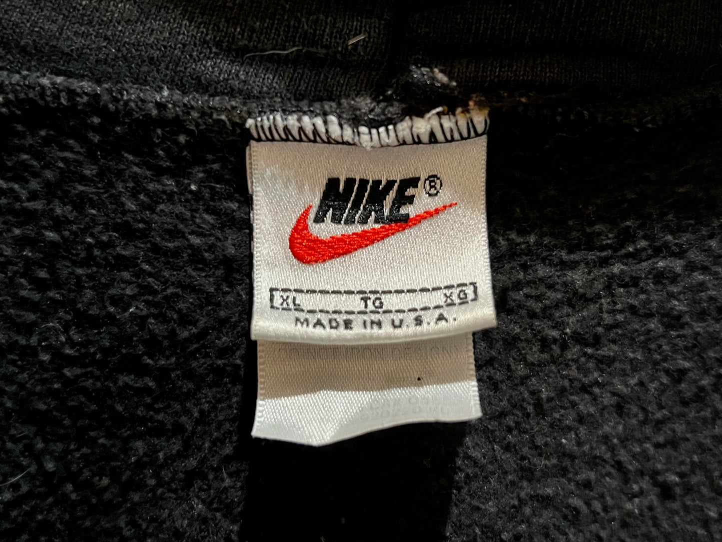 90s Nike Sleeveless Zip-Up Hoodie