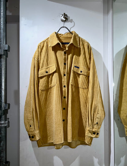 90's Point Zero Wide Whole Corduroy Shirt
