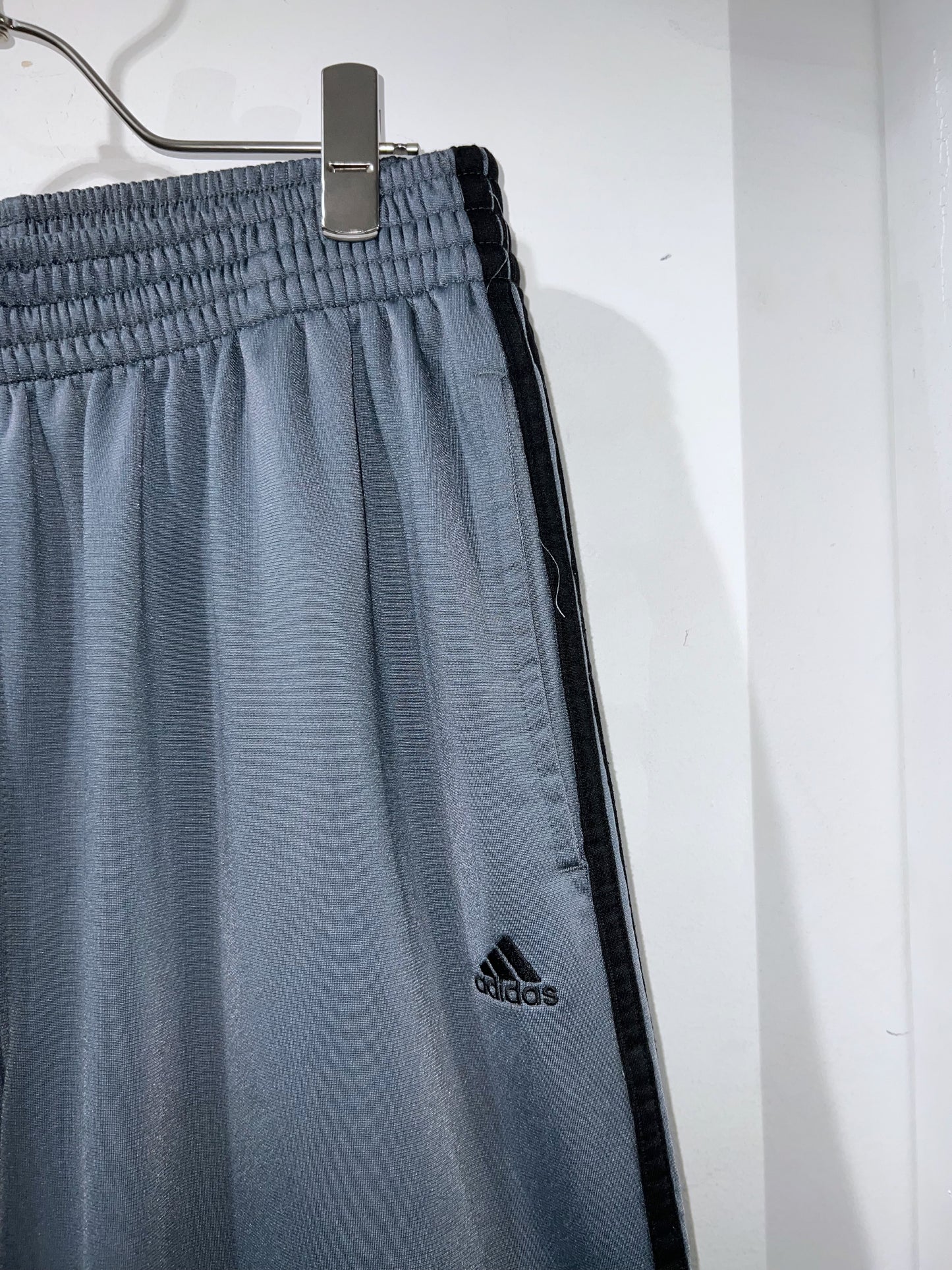 00s Adidas Grey Wide Track Pants