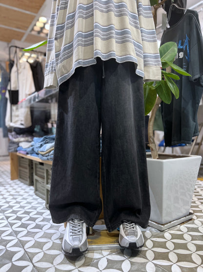 NoBo Barrel Leg Lightweight Denim EZ Pants