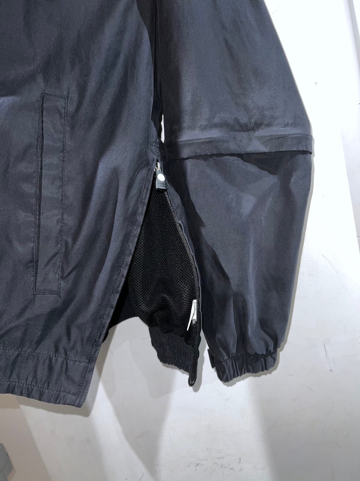 Old IZOD Zip-off Pullover Jacket