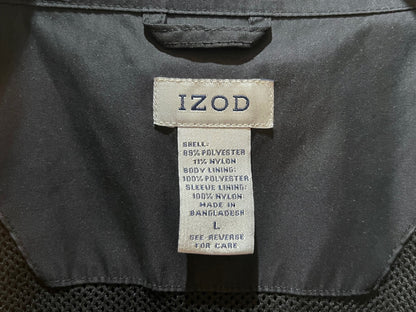 Old IZOD Zip-off Pullover Jacket