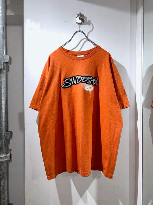 Old Nike Felt Swooh T-Shirt