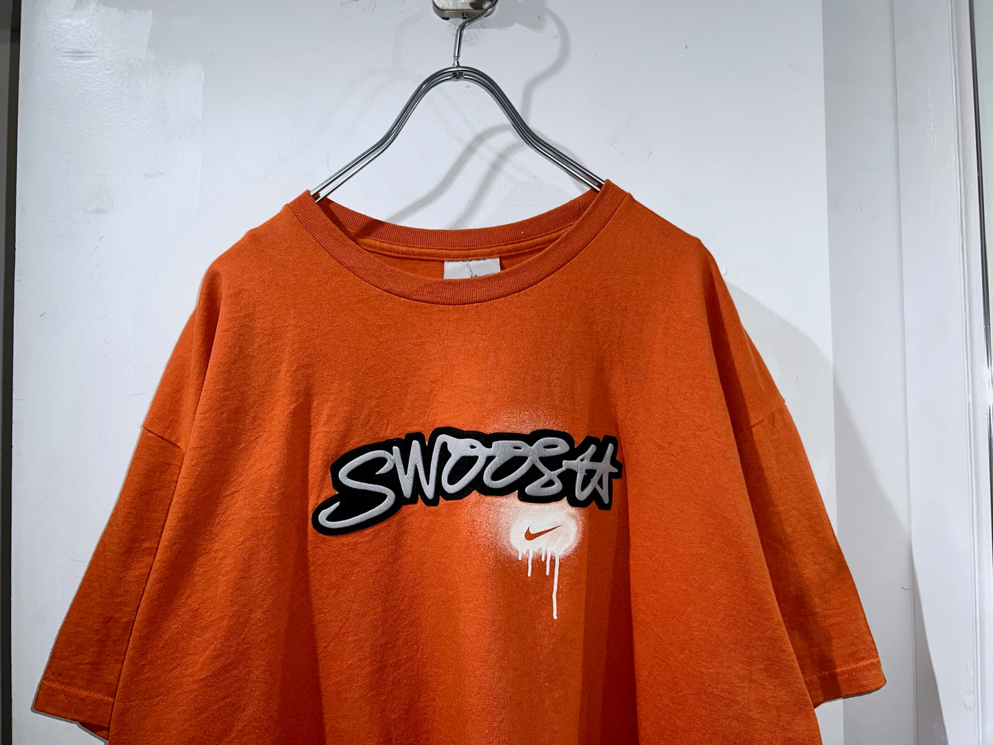 Old Nike Felt Swooh T-Shirt