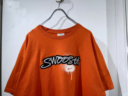 Old Nike Felt Swooh T-Shirt