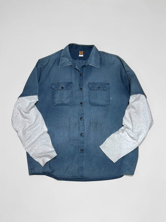 Remake Double Layered Shirt Ribless