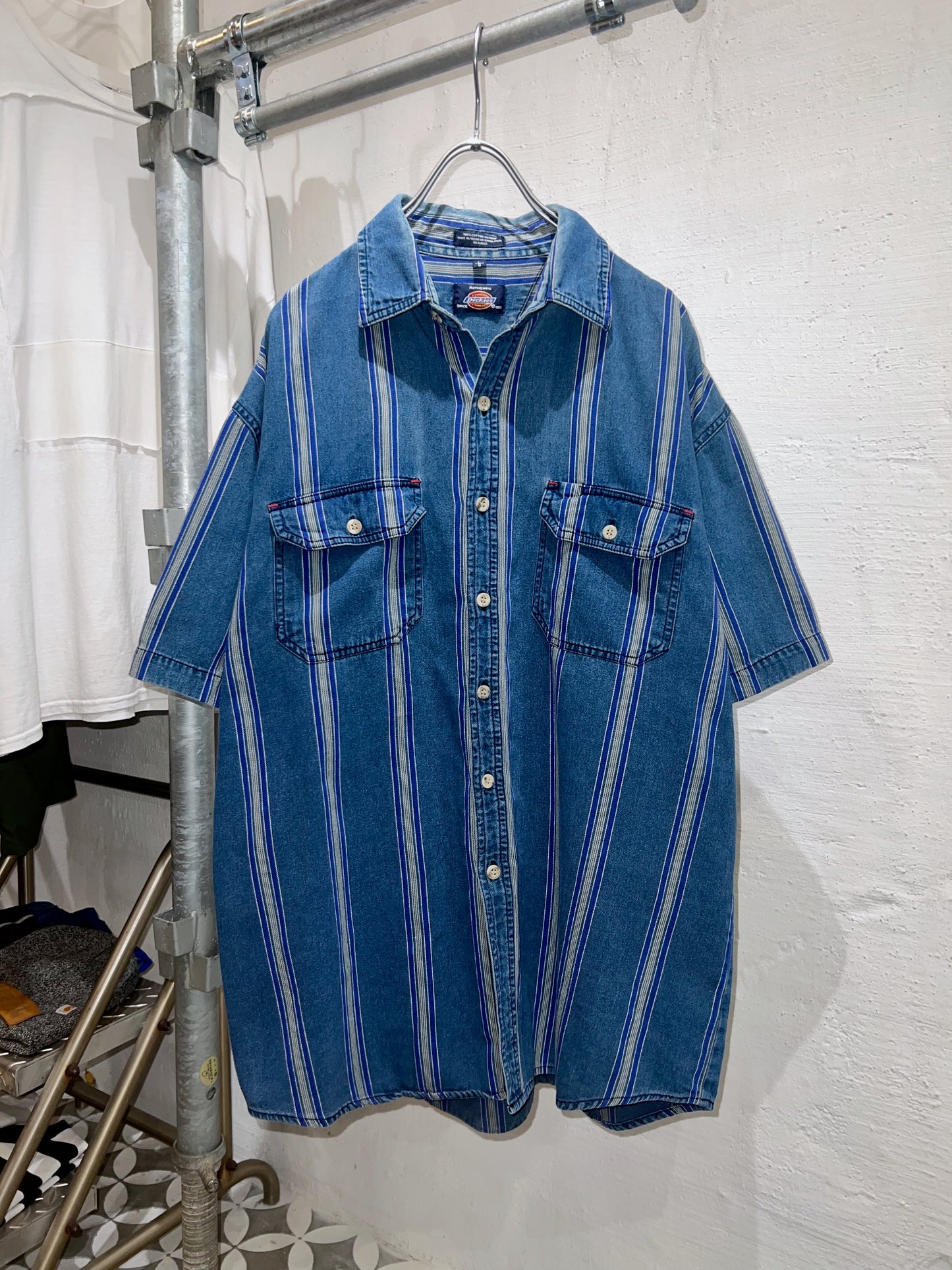 Dickies Denim Striped Shirt