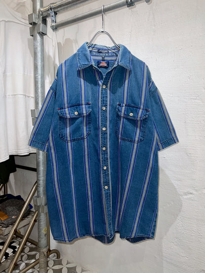Dickies Denim Striped Shirt
