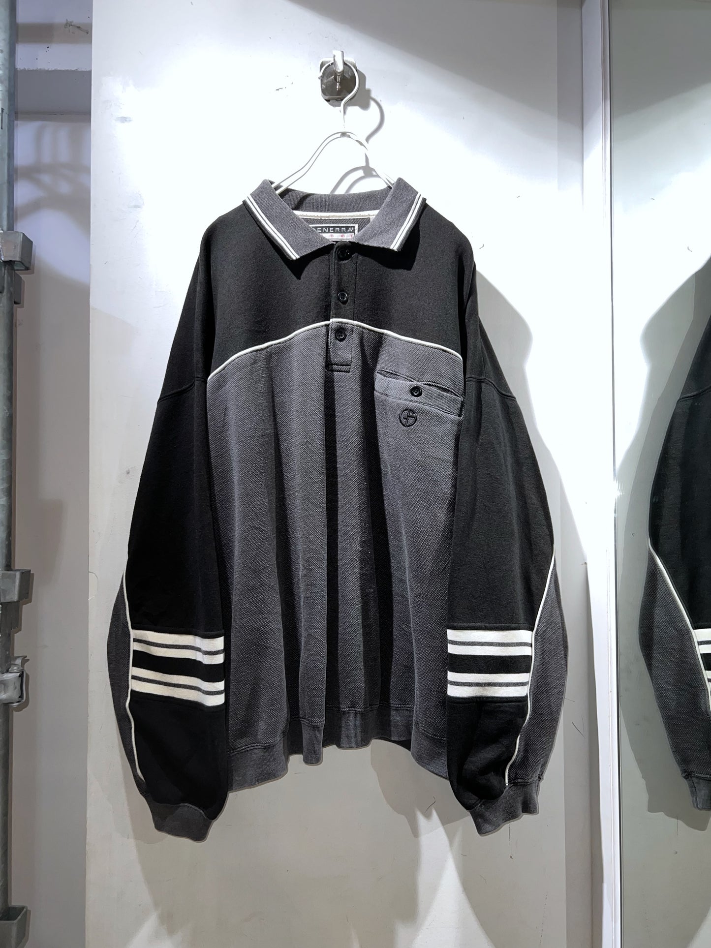 Old Tipped Collar Boxy Pullover