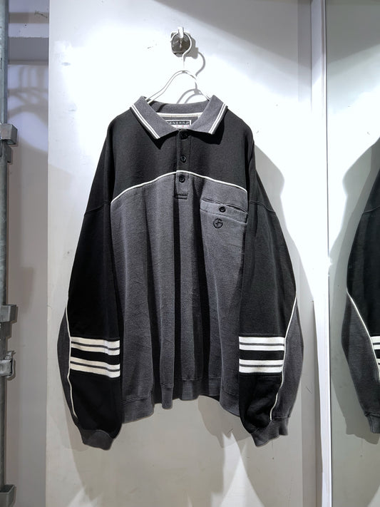 Old Tipped Collar Boxy Pullover