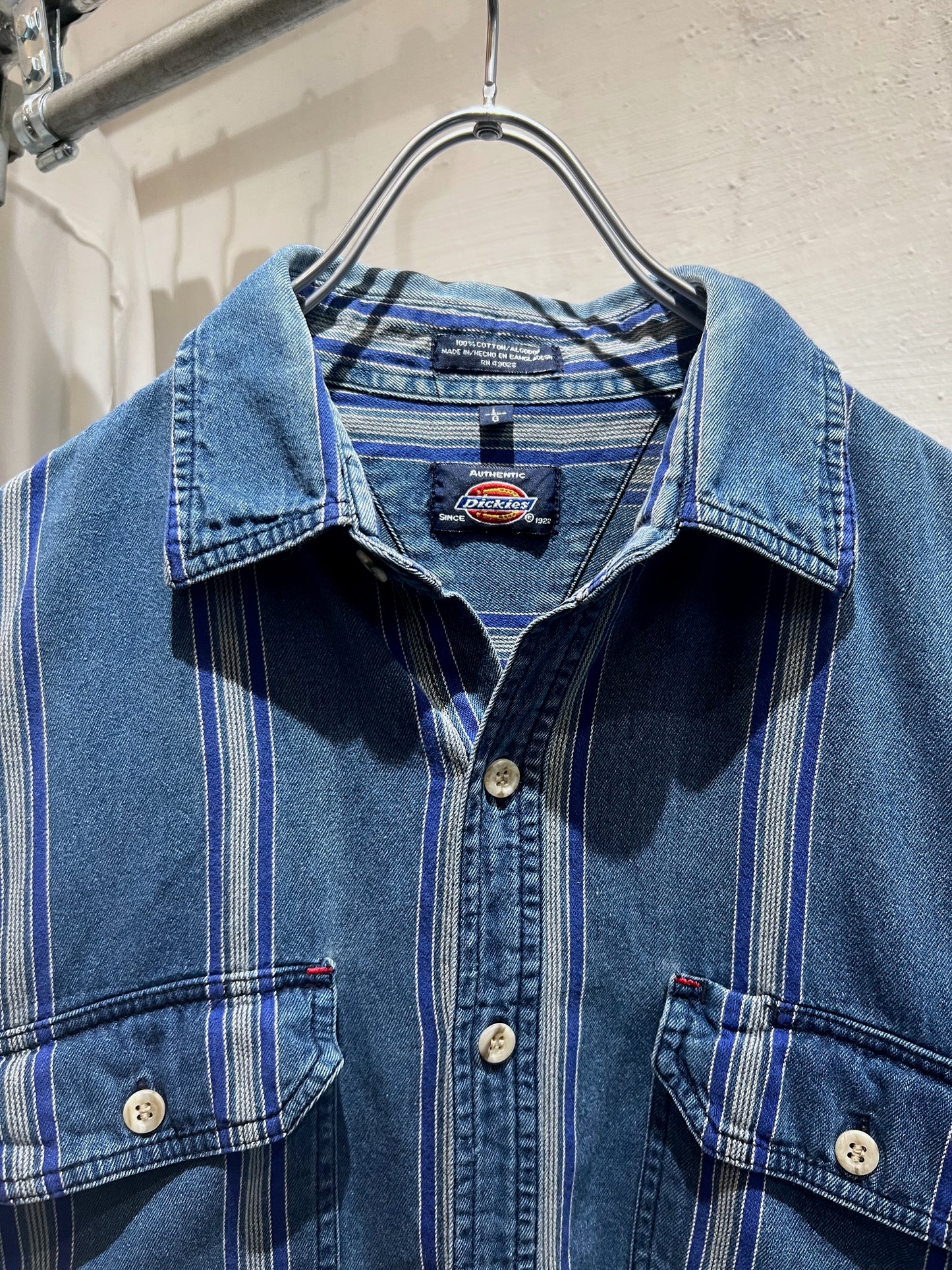 Dickies Denim Striped Shirt