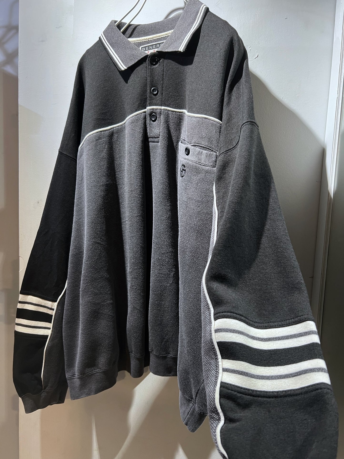 Old Tipped Collar Boxy Pullover