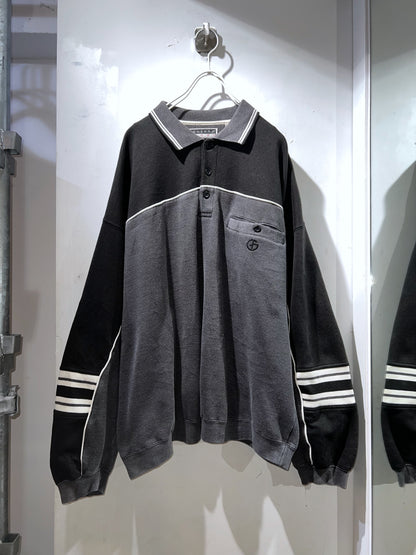 Old Tipped Collar Boxy Pullover