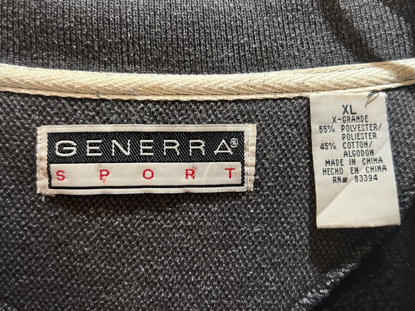 Old Tipped Collar Boxy Pullover