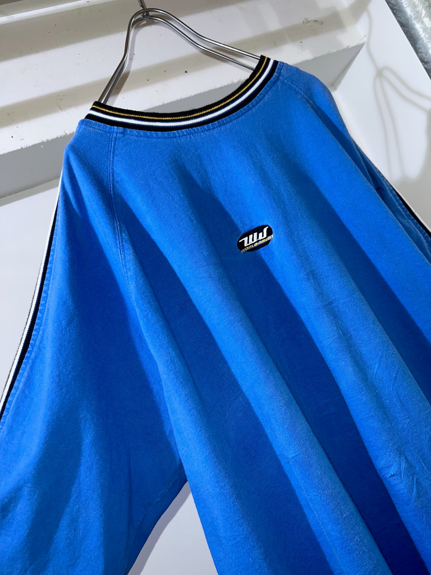 90s World Jungle Oversized Ringer T-Shirt