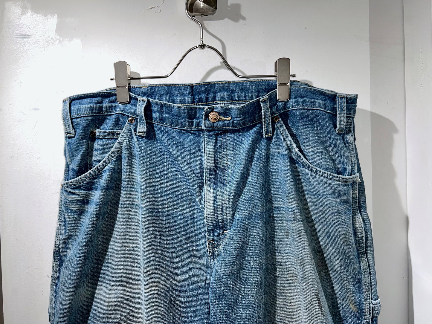 Old Dickies Distressed Denim Painter Pants