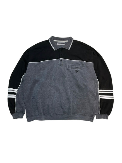 Old Tipped Collar Boxy Pullover