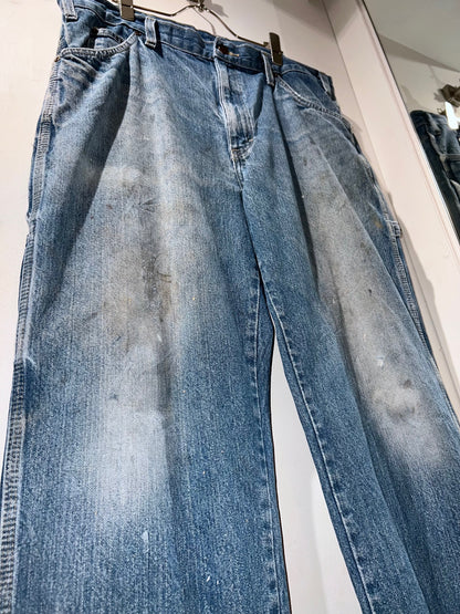 Old Dickies Distressed Denim Painter Pants