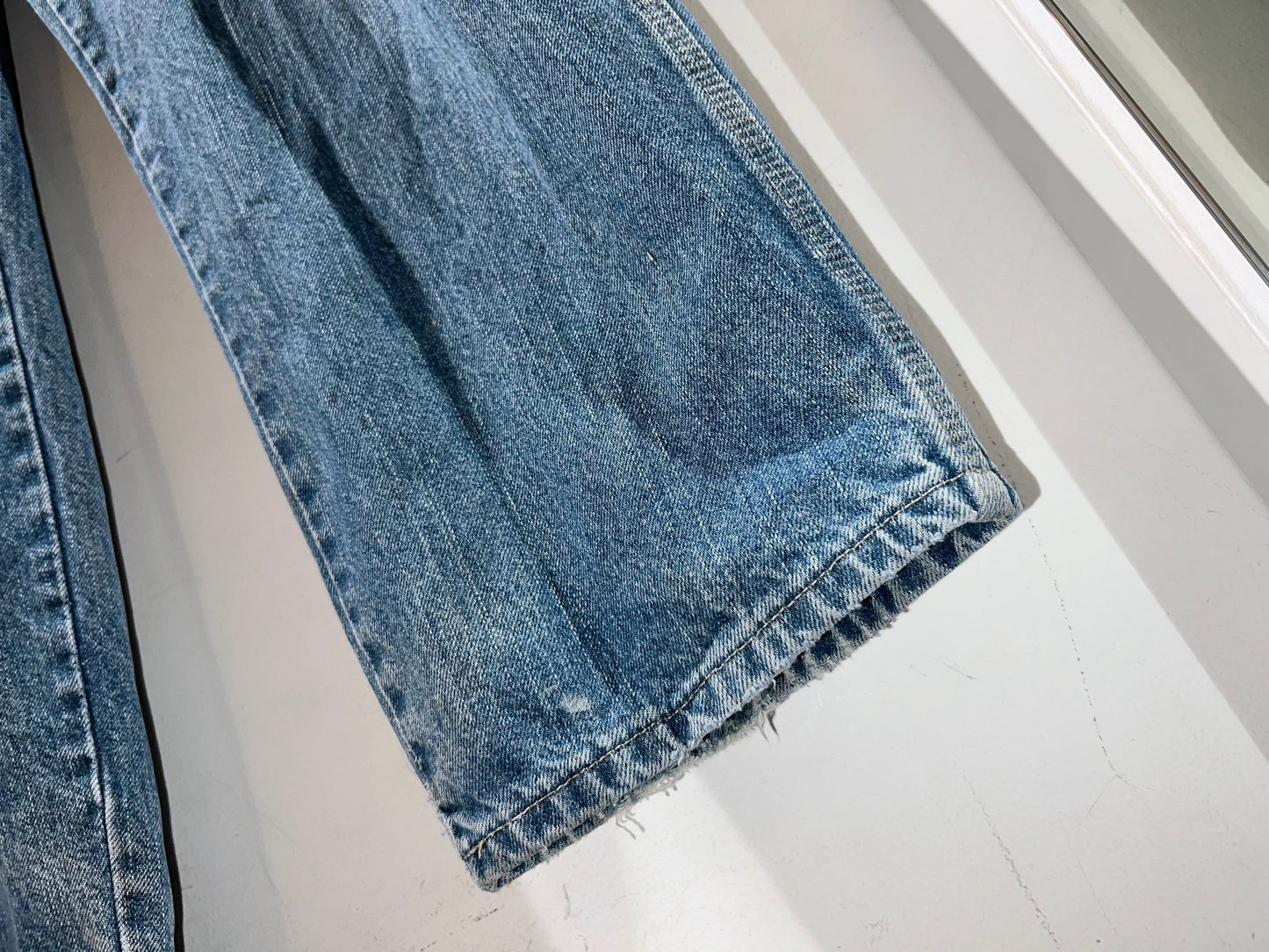 Old Dickies Distressed Denim Painter Pants