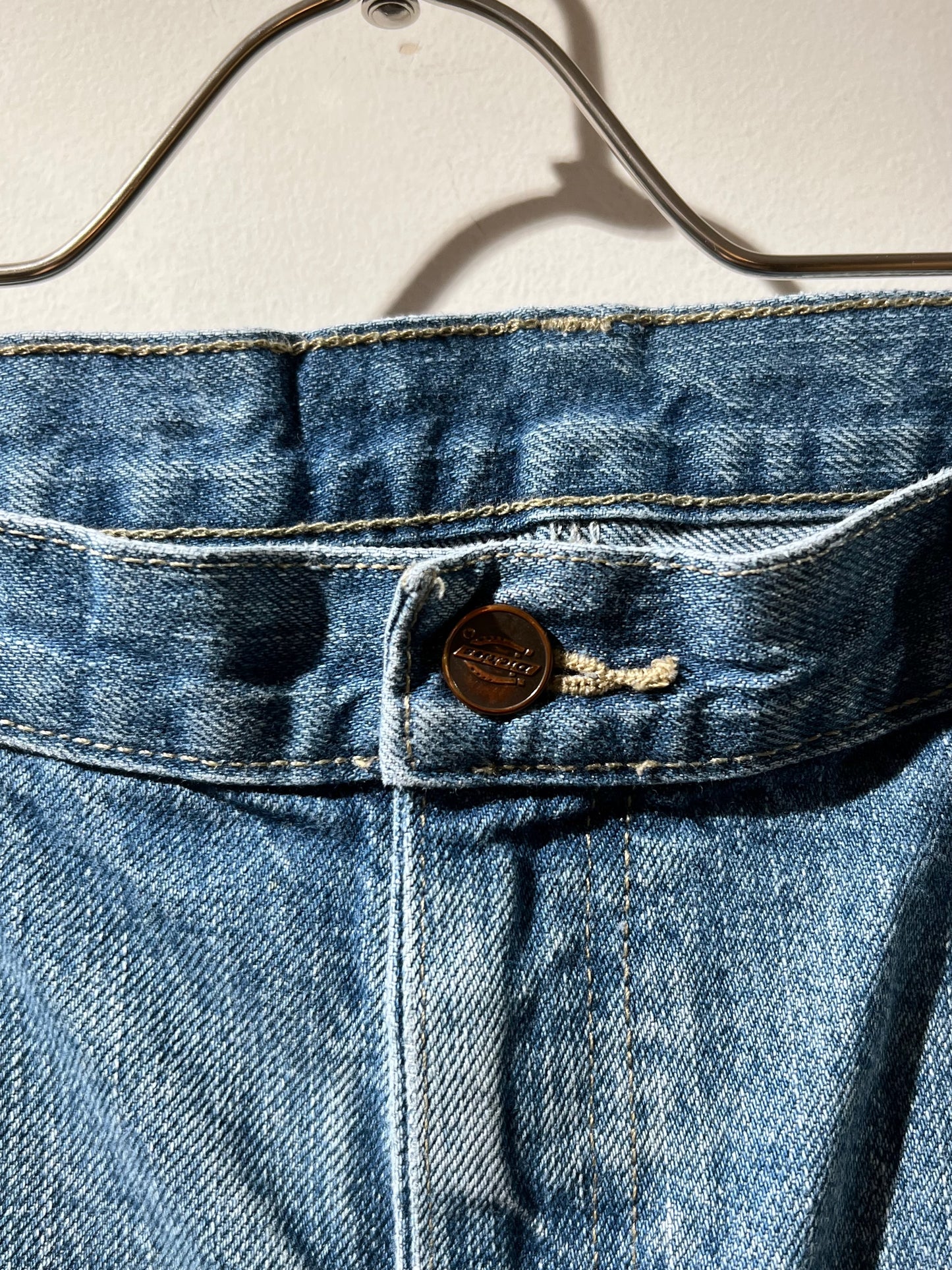 Old Dickies Distressed Denim Painter Pants