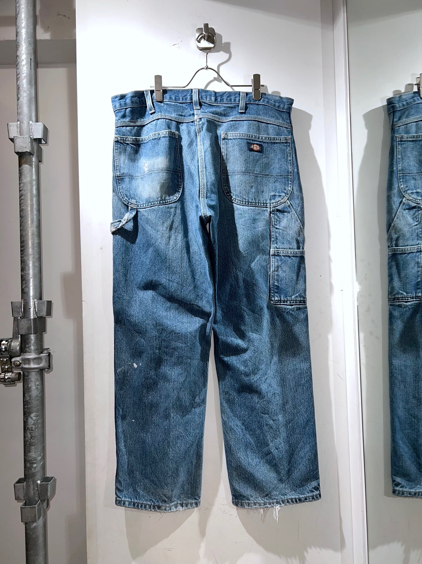 Old Dickies Distressed Denim Painter Pants