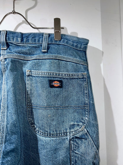Old Dickies Distressed Denim Painter Pants