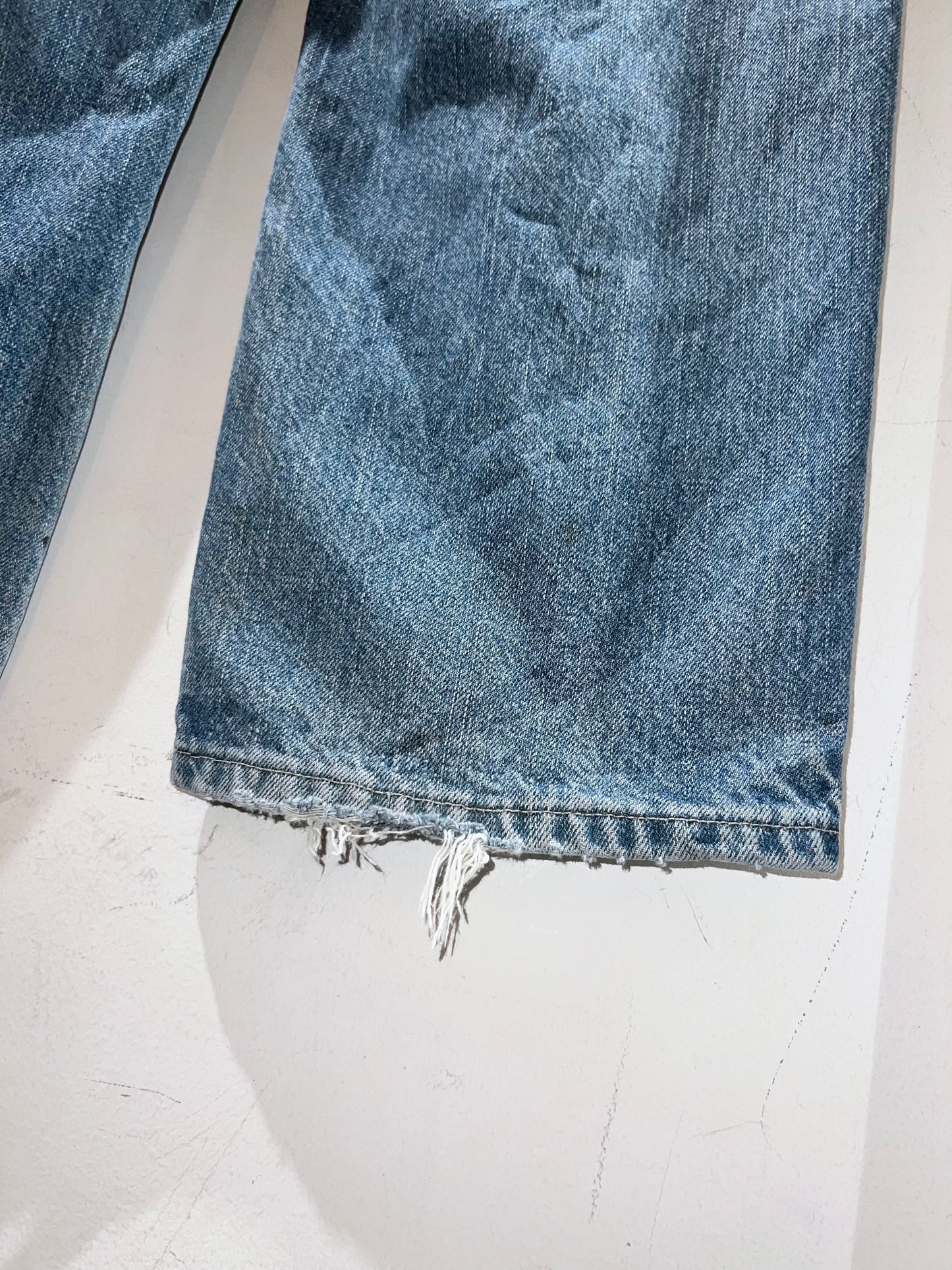 Old Dickies Distressed Denim Painter Pants