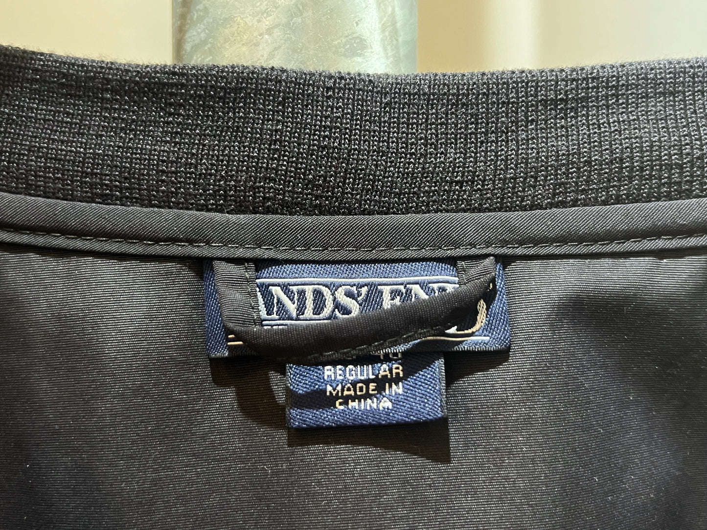 LAND'S END Crewneck Nylon Pullover