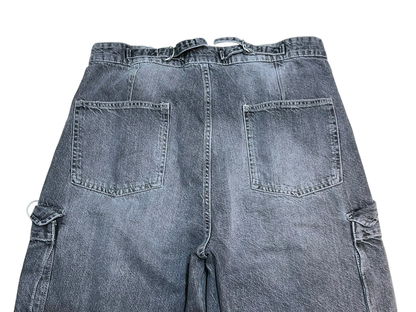 10s Barrel Baggy 8 Pocket Denim Cargo Pants
