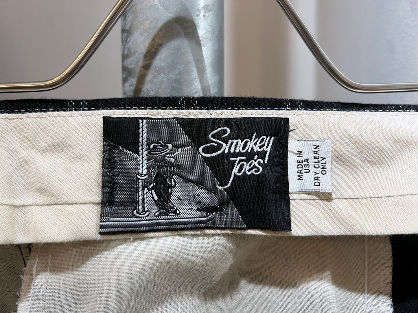 Vintage Baggy Plaid Slacks Pants