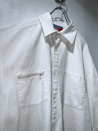 00s ROCAWEAR Linen mix S/S Shirt