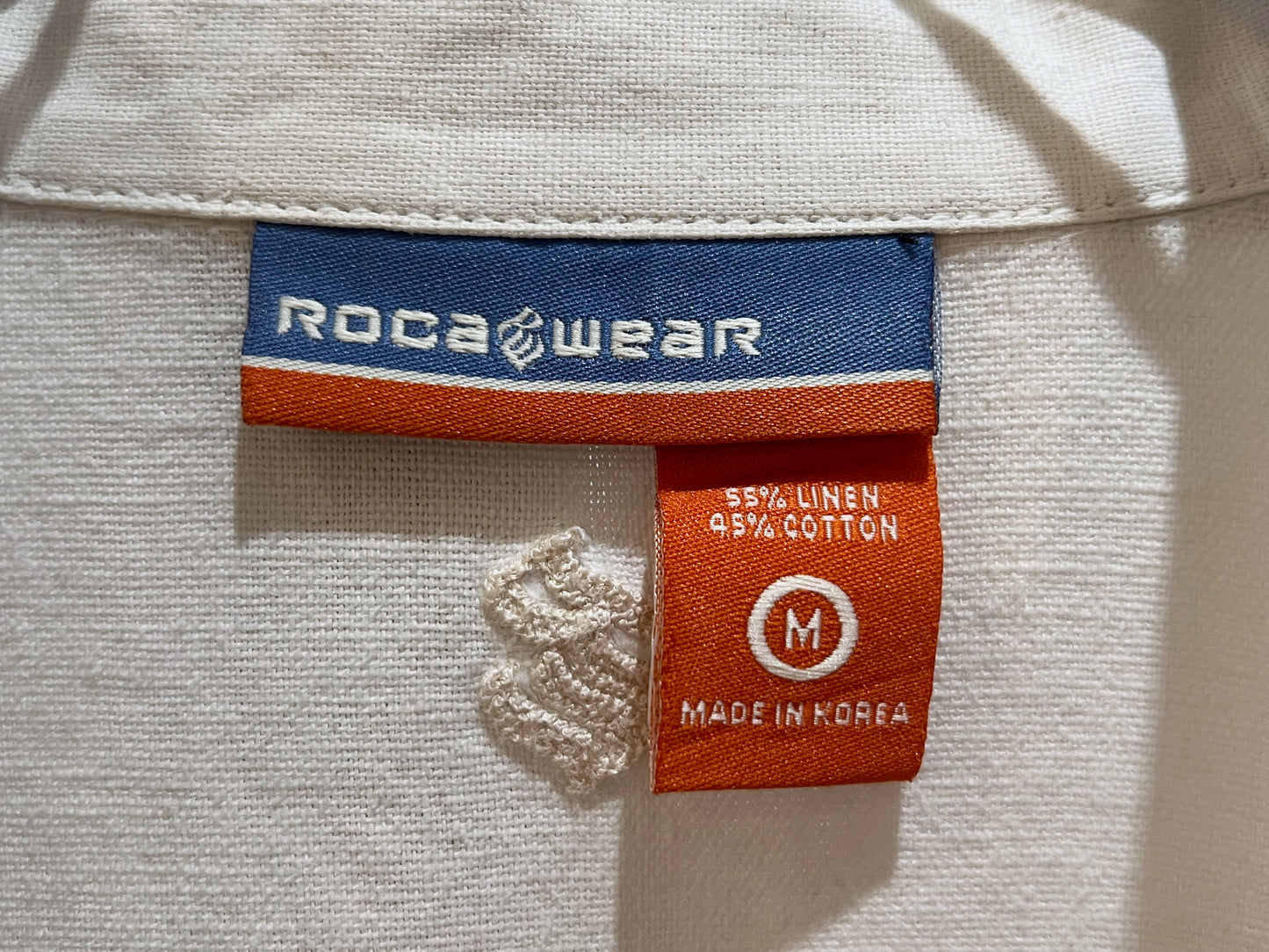 00s ROCAWEAR Linen mix S/S Shirt