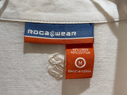 00s ROCAWEAR Linen mix S/S Shirt