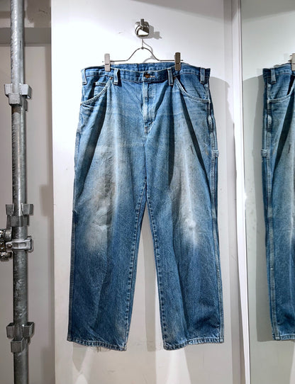Old Dickies Distressed Denim Painter Pants