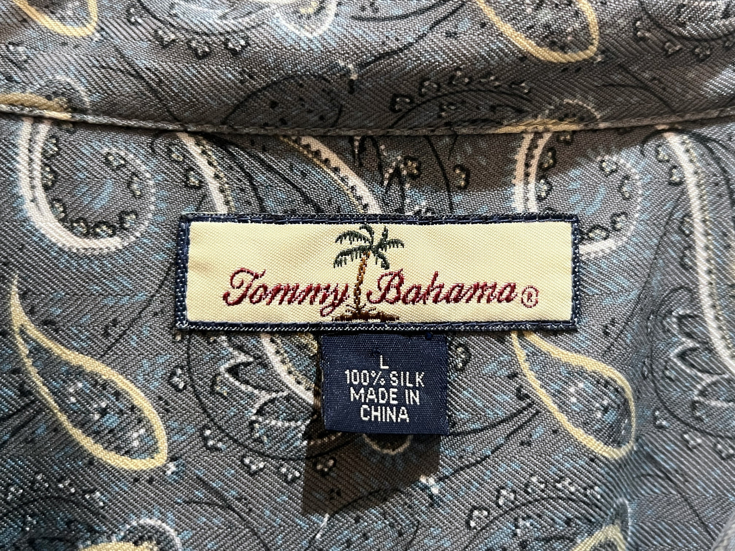 Tommy Bahama Silk Paisley Shirt