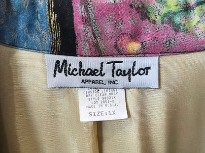Vintage Rayon 1B Tailored Jacket