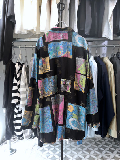 Vintage Rayon 1B Tailored Jacket