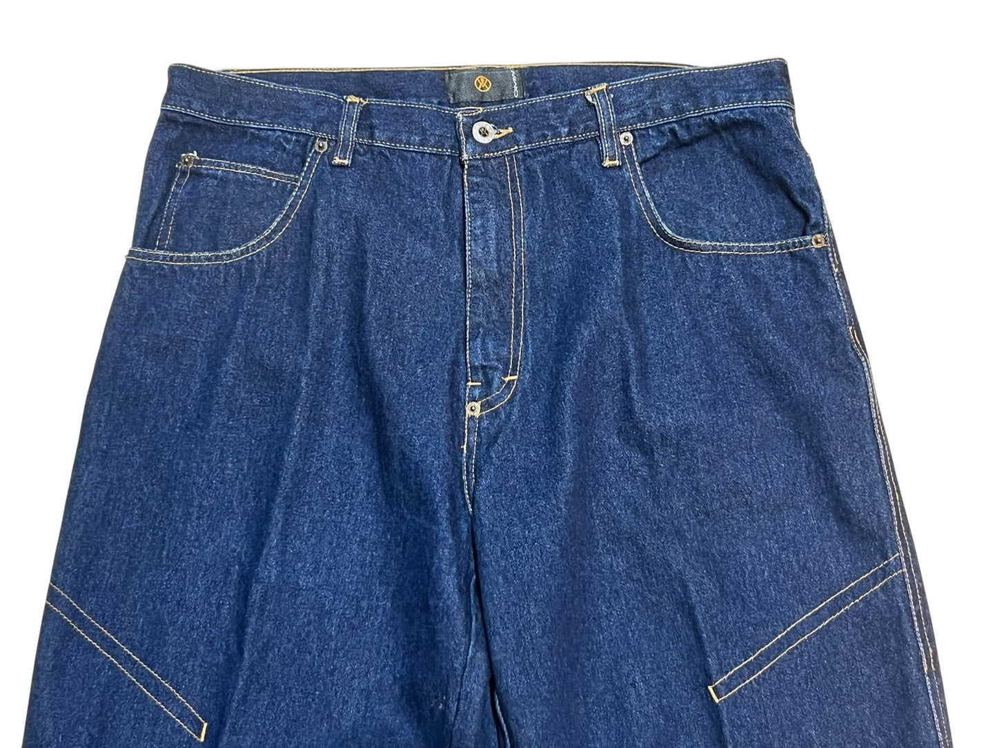 AIM × BAU Hand Painted Denim Pants