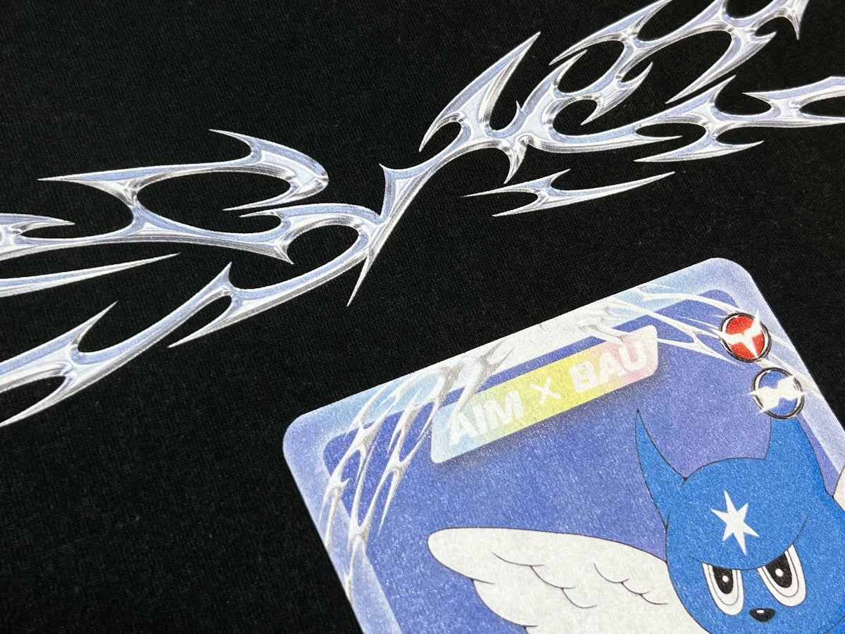 AIM × BAU Trading Card Graphic T-shirt