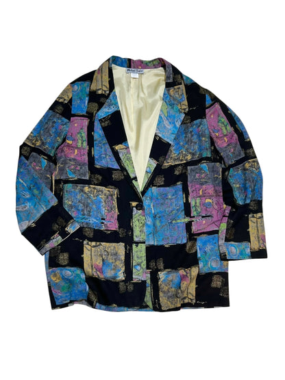 Vintage Rayon 1B Tailored Jacket