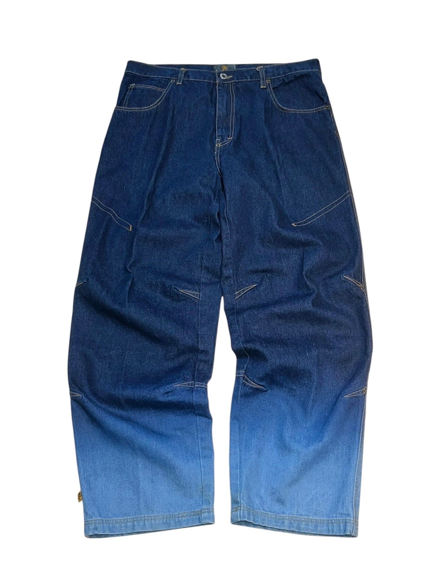 AIM × BAU Hand Painted Denim Pants