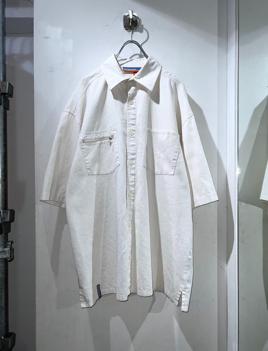 00s ROCAWEAR Linen mix S/S Shirt