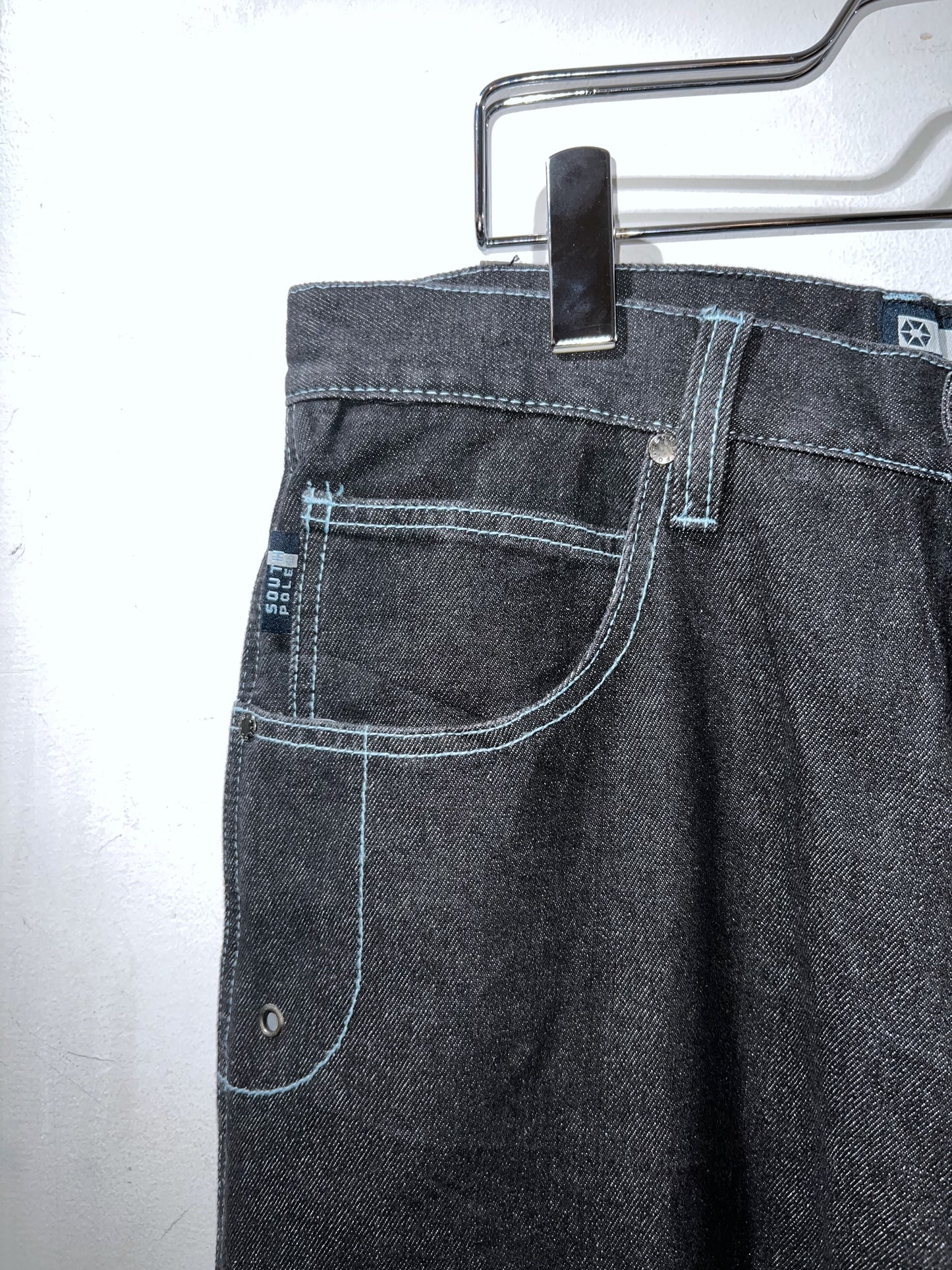 SOUTHPOLE Wide Denim Pants