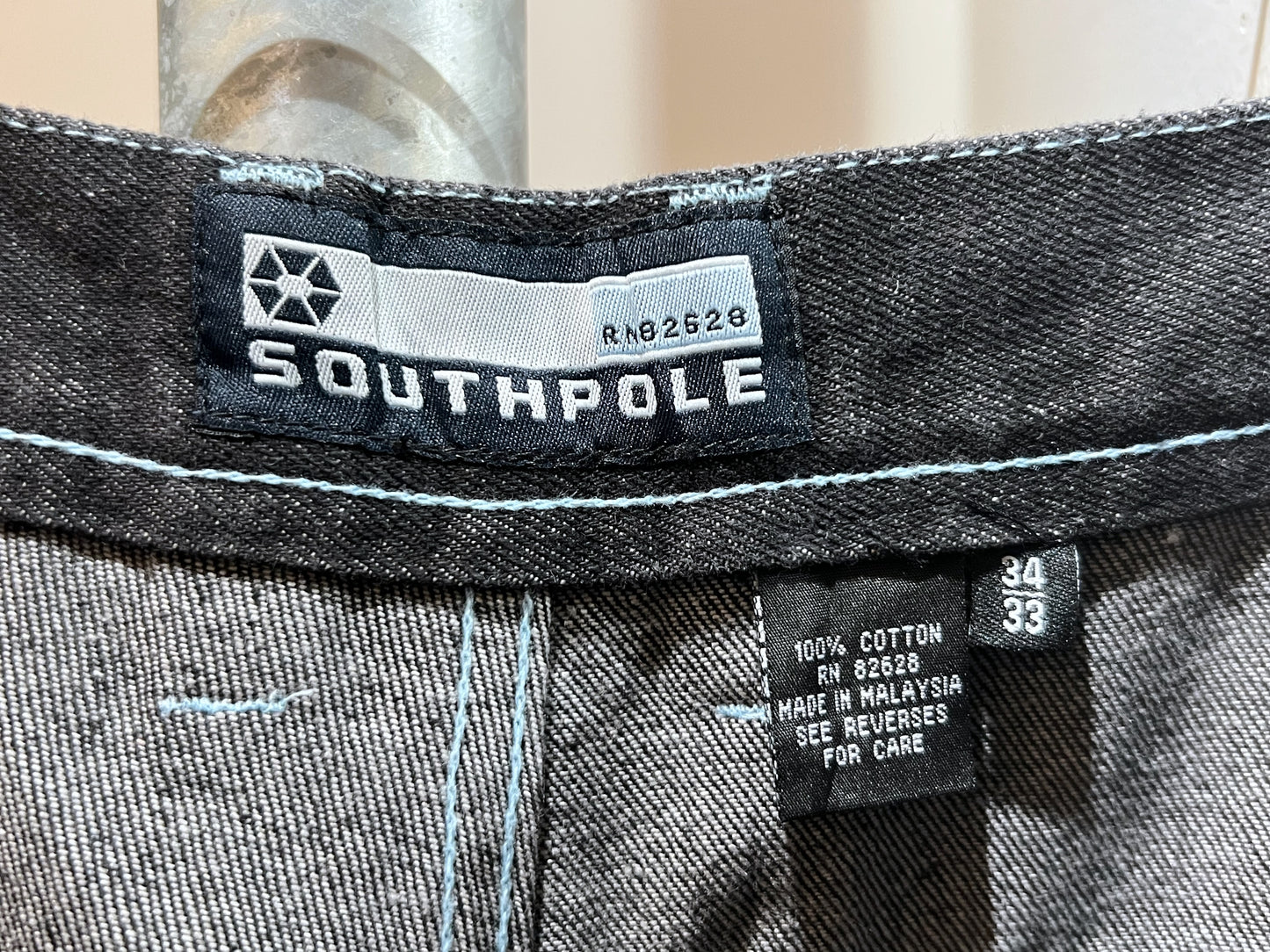 SOUTHPOLE Wide Denim Pants