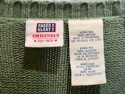 00s Faded Glory Cotton Sweater