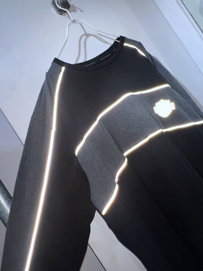 Harley Davidson Oversized Reflective L/S Tee